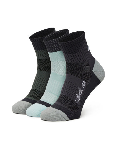 Quiksilver Дълги чорапи AS_QUIKSILVER_103Z_SS25 (3-PACK) Зелен