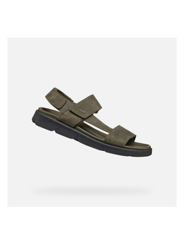 Khaki men's sandals Geox XAN2S - Men's