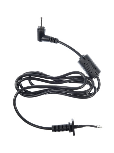 Захранващ кабел с букса за лаптоп, 2.5x0.7mm, 1m