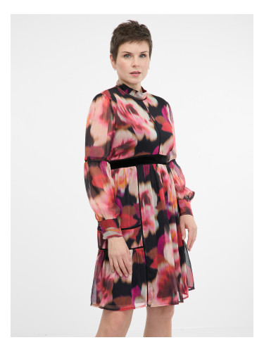 Red Patterned Women's Knee-Length Dress ORSAY - Women's