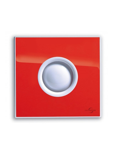 Вентилатор за баня M-E PROAIR 100 S-SR, ф100mm, 230VAC, 15W, 75m3/h, червен
