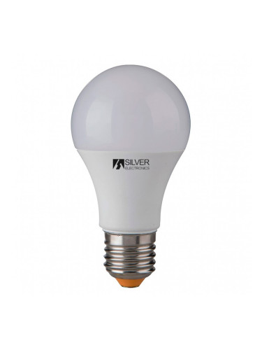 Сферична LED крушка за лампа Silver Electronics 980927 E27 10W Топла светлина - 5000K