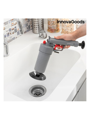 Универсален Бутален Пистолет за Сгъстен Въздух с Адаптери KlinGun InnovaGoods