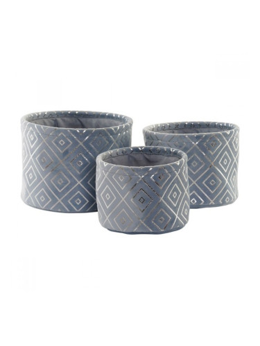 Кошница DKD Home Decor Mason полиестер