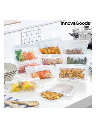 Комплект торбички за многократна употреба Freco InnovaGoods 10 части
