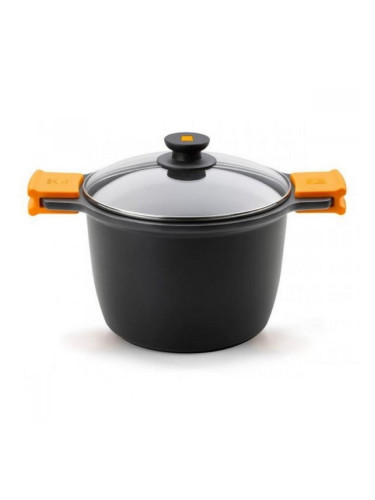 Тенджера със Стъклен Капак BRA Efficient - Ø 20 cm