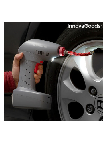 Преносим Въздушен Компресор с LED Airpro+ InnovaGoods