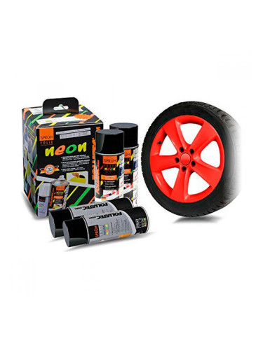 Течен Каучук за Кола Foliatec     Червен 400 ml (4 pcs)