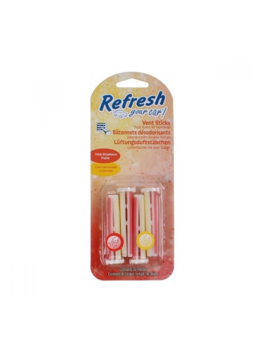 Ароматизатор за Кола California Scents Vent Sticks Ягода Лимон (2 pcs)