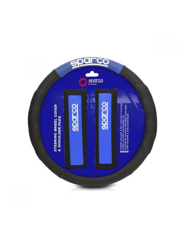 Калъф за Волан + Подложки за Колан Sparco SPC1111KAZ Универсален