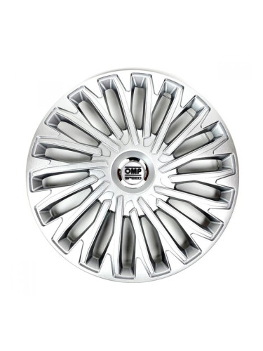 Тасове OMP Stinger Speed Сребрист 15" (4 uds)