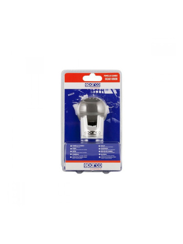 Shift Lever Knob Sparco Lazio Сив Хромирано