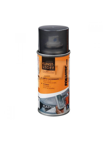 Спрей боя Foliatec 21010 Пластмаса Интериорна светлина Черен/Сив (150 ml)