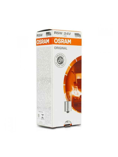 Крушка за Кола OS5627 Osram R5W 5W 24v (10 pcs)