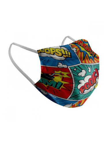 Хигиенна Маска от Плат за Многократна Употреба - 10-12 години