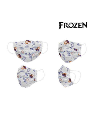 Хигиенна маска Frozen Детски Сив