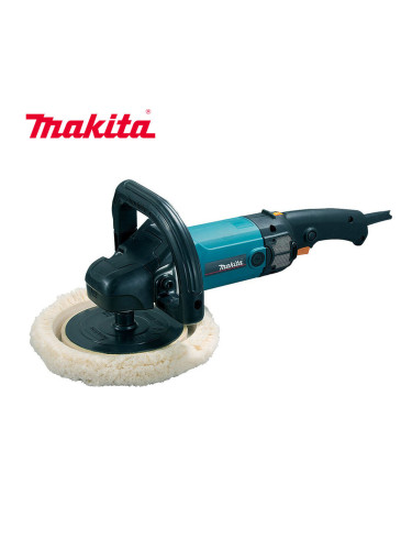 Полирмашина електрическа Makita 9237CB, 1200W, 600-3200 об./мин, 180 мм