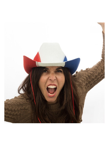 Каубойска Шапка с Френското Знаме