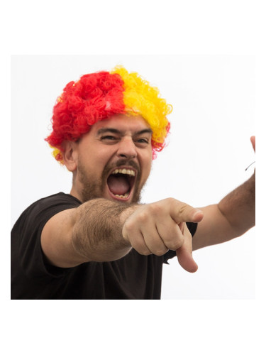 Афро Перука с Испанското Знаме