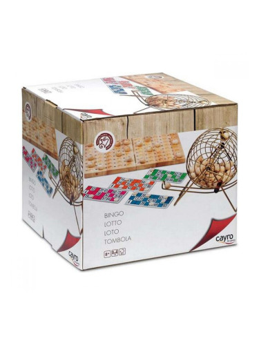 Бинго Cayro Дървен Метал (30 X 28 x 7 cm)
