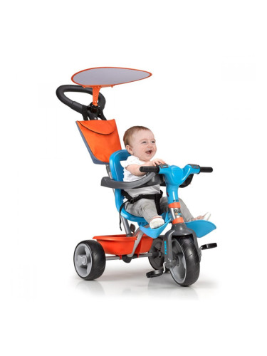 Триколка Feber Baby Plus Music Син Оранжев