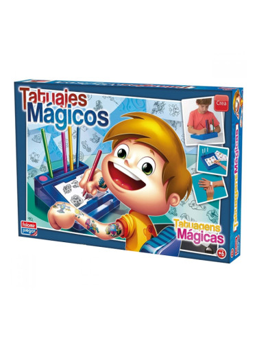 Занаятчийска игра Tatuajes Magicos Falomir Син