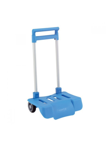 Сгъваща се Раница на Колела Safta Светло син