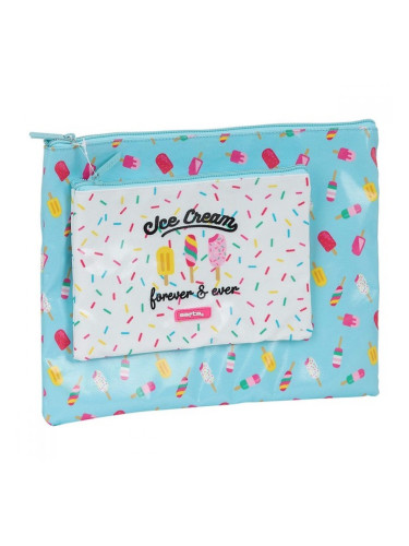 Ученически Несесер Safta Ice Cream, Тюркоаз