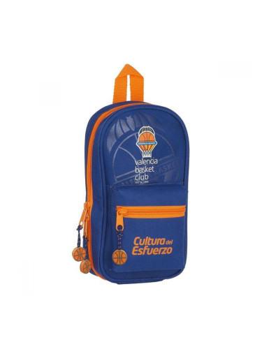Несесер Раница Valencia Basket, Син, Оранжев, Цип 