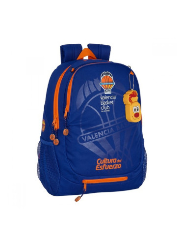Училищна Раница Valencia Basket, Син, Оранжев