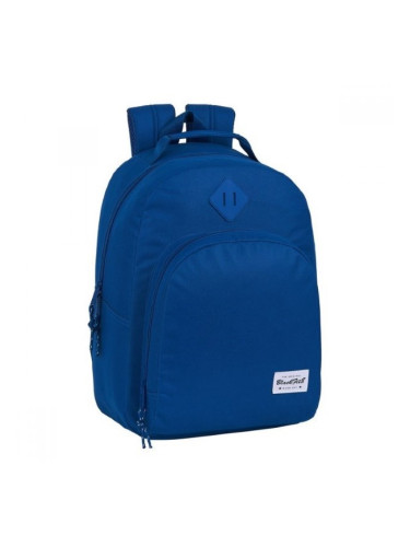 Училищна Раница BlackFit8 Oxford, Тъмно Синьо