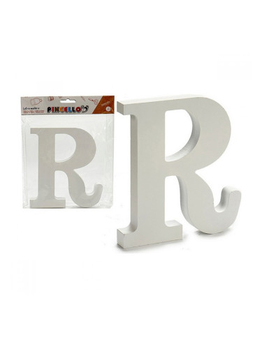 Писмо R Дървен