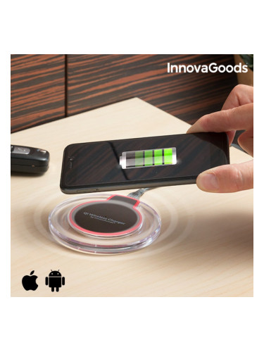 Безжично Зарядно за Смартфони Qi InnovaGoods