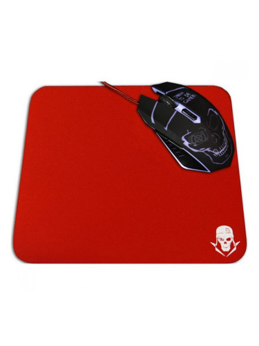 Подложка за мишка за игра Skullkiller GMPR Червен - 40 x 25 cm