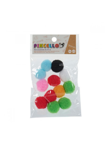 Занаятчийски Материал Топки 100 % полиестер (12 Части)