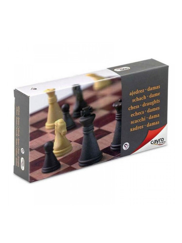Дъска за Шах и Дама Magnetic Cayro (16 x 16 cm)
