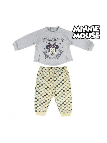 Детски Анцуг Minnie Mouse 74712 Сив - Размер - 24 Месеца