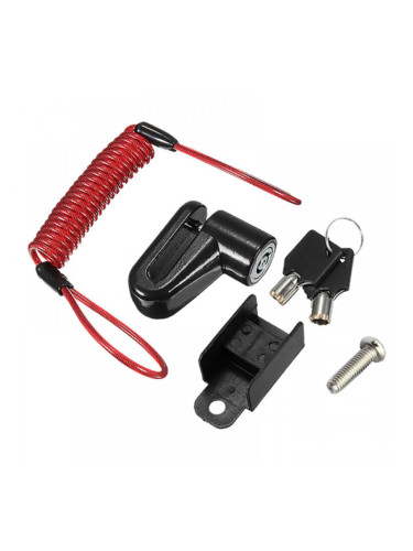 Ключ Против Кражба Youin M1008 8"-10" Черен