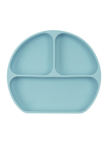Чиния Safta Bear Силикон Вендуза Светло син (20,5 x 2,5 x 18 cm)