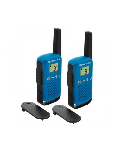 Уоки токи Motorola T42 Dual 1,3" LCD 4 km (2 pcs) - Син