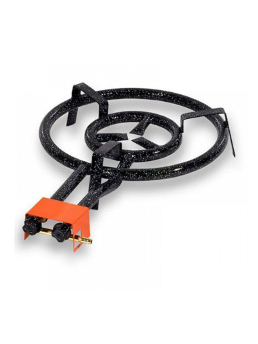 Тиган Vitrokitchen QP401B Черен/Оранжев (Ø 40 cm) (280 - 550 mm)