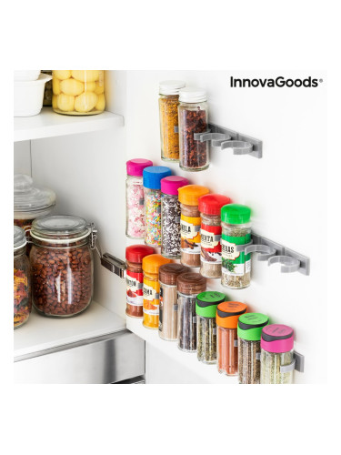 Лепящ и Делящ се Органaйзер за Подправки Jarlock x20 InnovaGoods