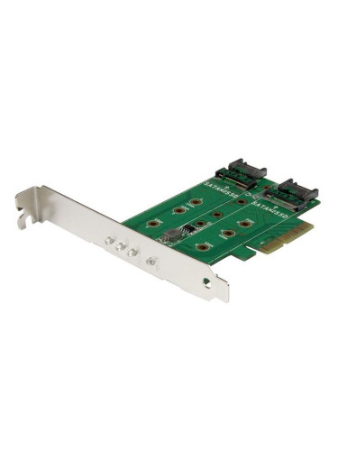 PCI карта SSD M.2 Startech PEXM2SAT32N1         PCIe 3.0