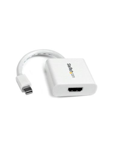 Адаптер за мини дисплей порт към HDMI Startech MDP2HDW              Бял