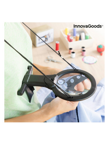 Лупа за Свободни Ръце с LED Светлина Zooled InnovaGoods