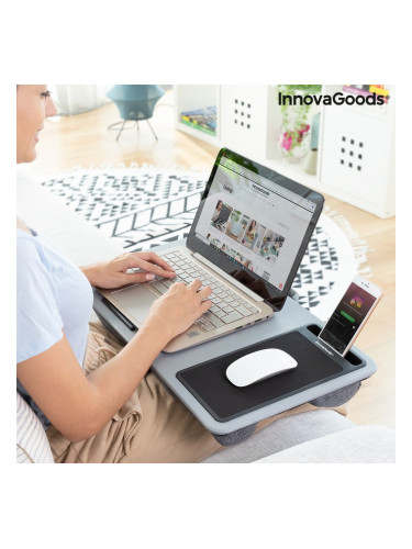 Преносимо Компютърно Бюро с XL Възглавница Deskion InnovaGoods