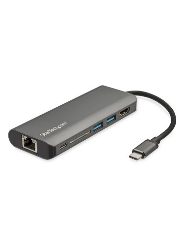 Докинг станция Startech DKT30CSDHPD3         4K Ultra HD Сив