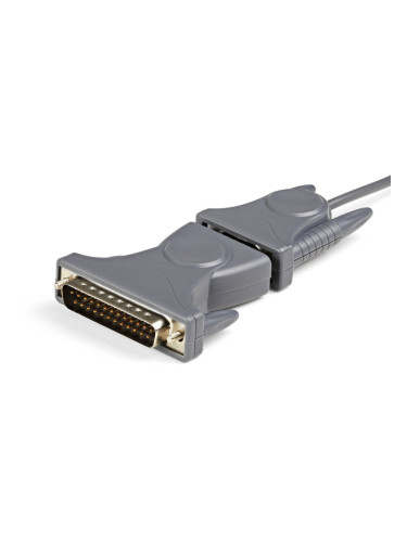 Aдаптер Startech ICUSB232DB25         DB25 Сив USB 2.0 DB9