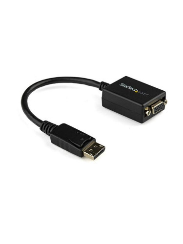 Адаптер за DisplayPort към VGA Startech DP2VGA2              Черен