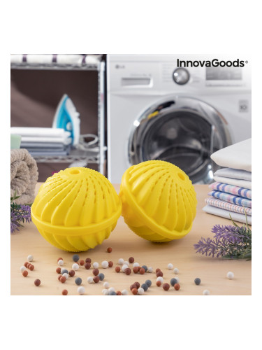 Топчета за Пране на Дрехите без Перилен Препарат Delieco InnovaGoods Опаковка от 2 единици